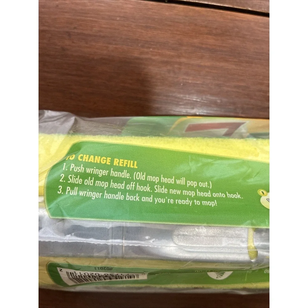Libman Roller Mop Refill Nitty Gritty Sponge Head foam replacement. Made in USA